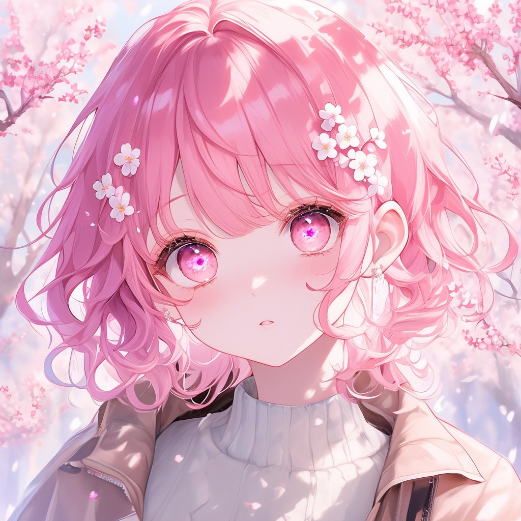 crystalmoon_46's tweet photo. そろそろ桜の季節なので🌸
#AIイラスト
#フリーアイコン
#フリーイラスト
#AIart
#AIicon
#freeicon https://t.co/5oRro9SPFV