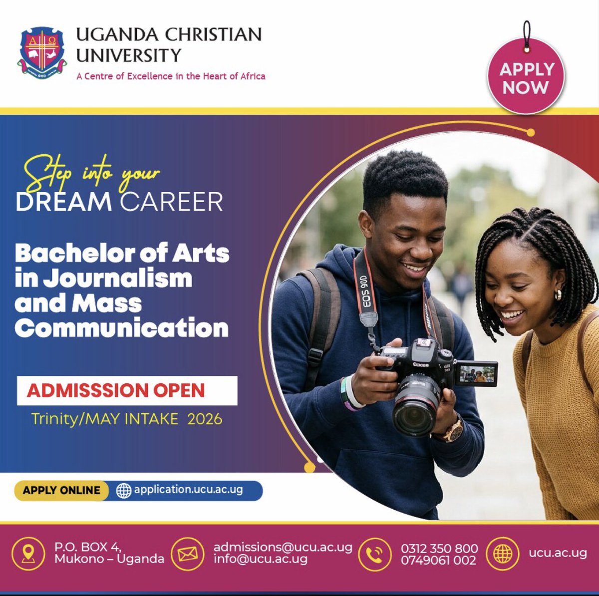 UCU School of Journalism, Media & Communication tweet media