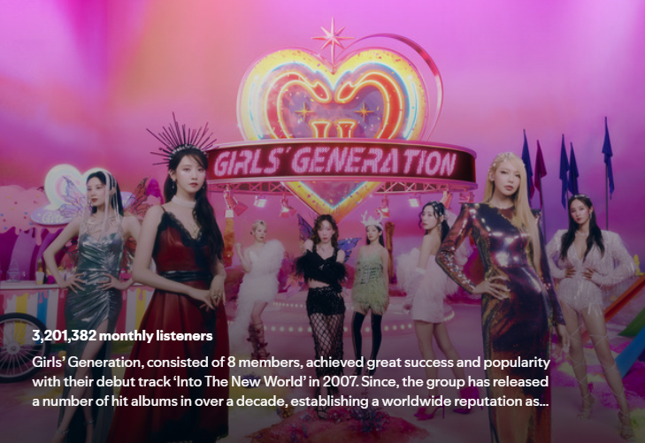 SNSD Spotify tweet media
