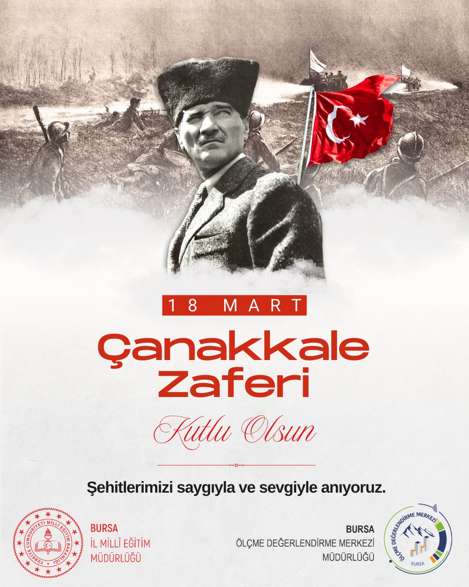 BursailODM's tweet photo. Türk milletinin bağımsızlık meşalesini yakan, kahramanlıklarıyla destanlar yazan Gazi Mustafa Kemal Atatürk'ü ve vatanı için canını feda eden tüm şehitlerimizi saygı ve minnetle anıyoruz. 💐

@mebodsgm
@erdalkilinc27
bursailmem16
@GurhanCokgezer https://t.co/A3iZw4A7KX