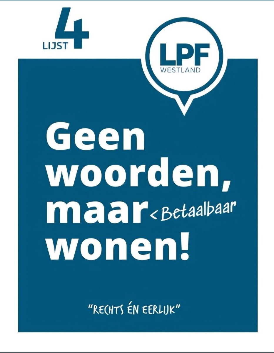 LPFWestland's tweet photo. #Stemlijst4
#GR2026
#gemeenteraadsverkiezingen https://t.co/Ly3jNUoXEf