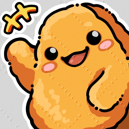 ChrisCzes's tweet photo. #VGenComm

This was one of the most unique character I've ever make, and it turns out SO CUTE! A waving nuggies??! 
...
now I'm hungry
Thank you for @Trialbynugget for the order! I would love to make more of this cutie ngl 🥰

#VGen #VgenArtist #VgenCommission #Emote #Twitch https://t.co/nf5B8Myg1F