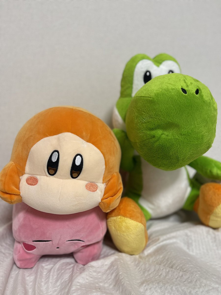 Kirby and Waddle Dee got a new friend! Thank you for the present ❣️😌