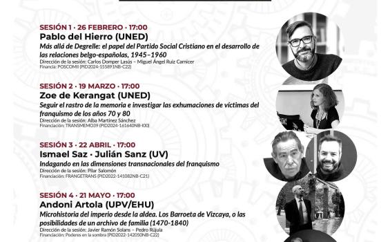 ¡Mañana en el Seminario de Historia Contemporánea del Dpto. de Historia de <a href="/FacultadFiloZgz/">Facultad de Filosofía y Letras de Zaragoza</a> !