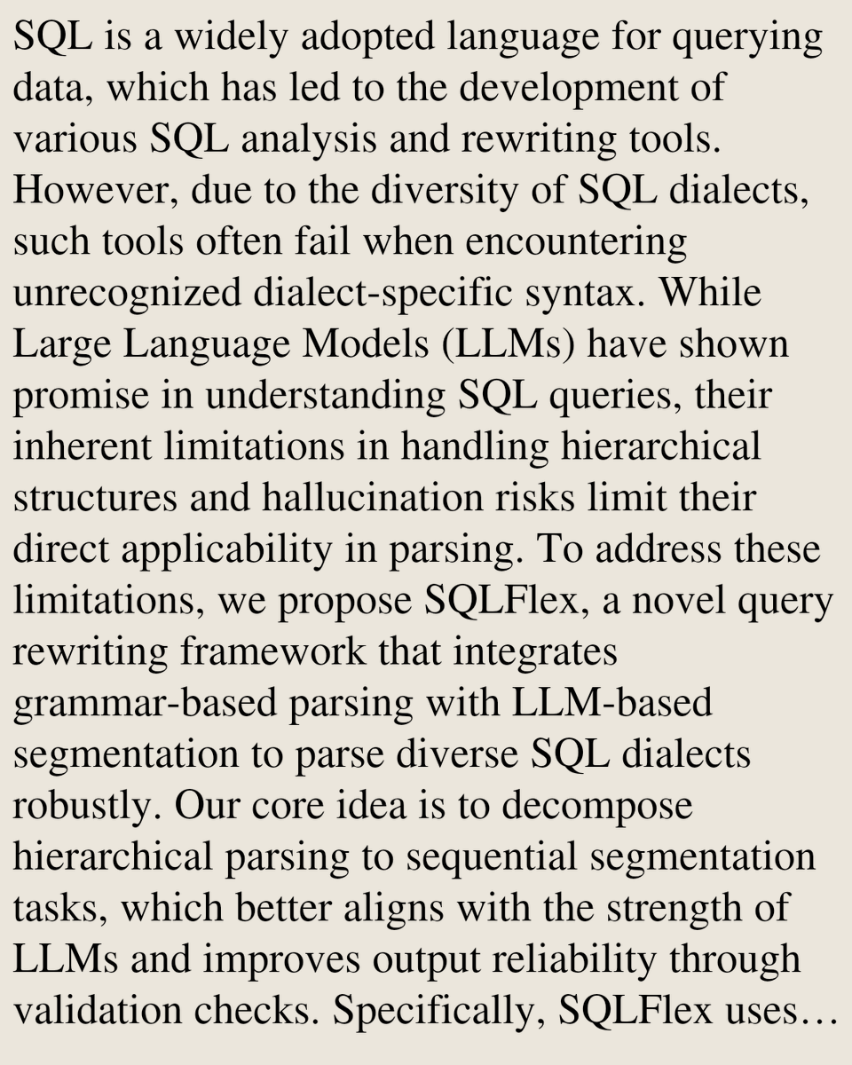 Databases Papers arXiv tweet media
