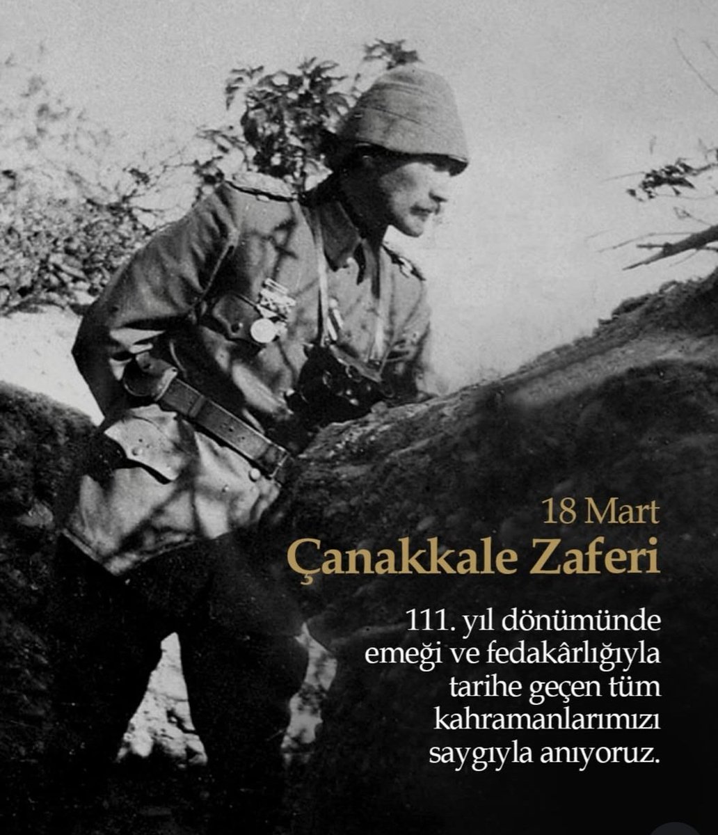 srphcslymn's tweet photo. Bazı zaferler sonsuza kadar kutlanır, çünkü kahramanları ölümsüzdür #18MartÇanakkaleZaferi https://t.co/iSo0TecDmr