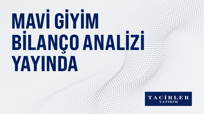 Mavi Giyim (#MAVI) 4Ç25 Bilanço Analizi için: linktr.ee/tacirleryatirim
Mavi'nin 4Ç25 sonuçlarını nötr değerlendiriyoruz. Şirket bu çeyrekte 11,9 milyar TL ciro, 1,9 milyar TL FAVÖK ve 60 milyon TL net zarar açıkladı. Ciro yıllık bazda yatay kalırken, güçlü maliyet disiplini
