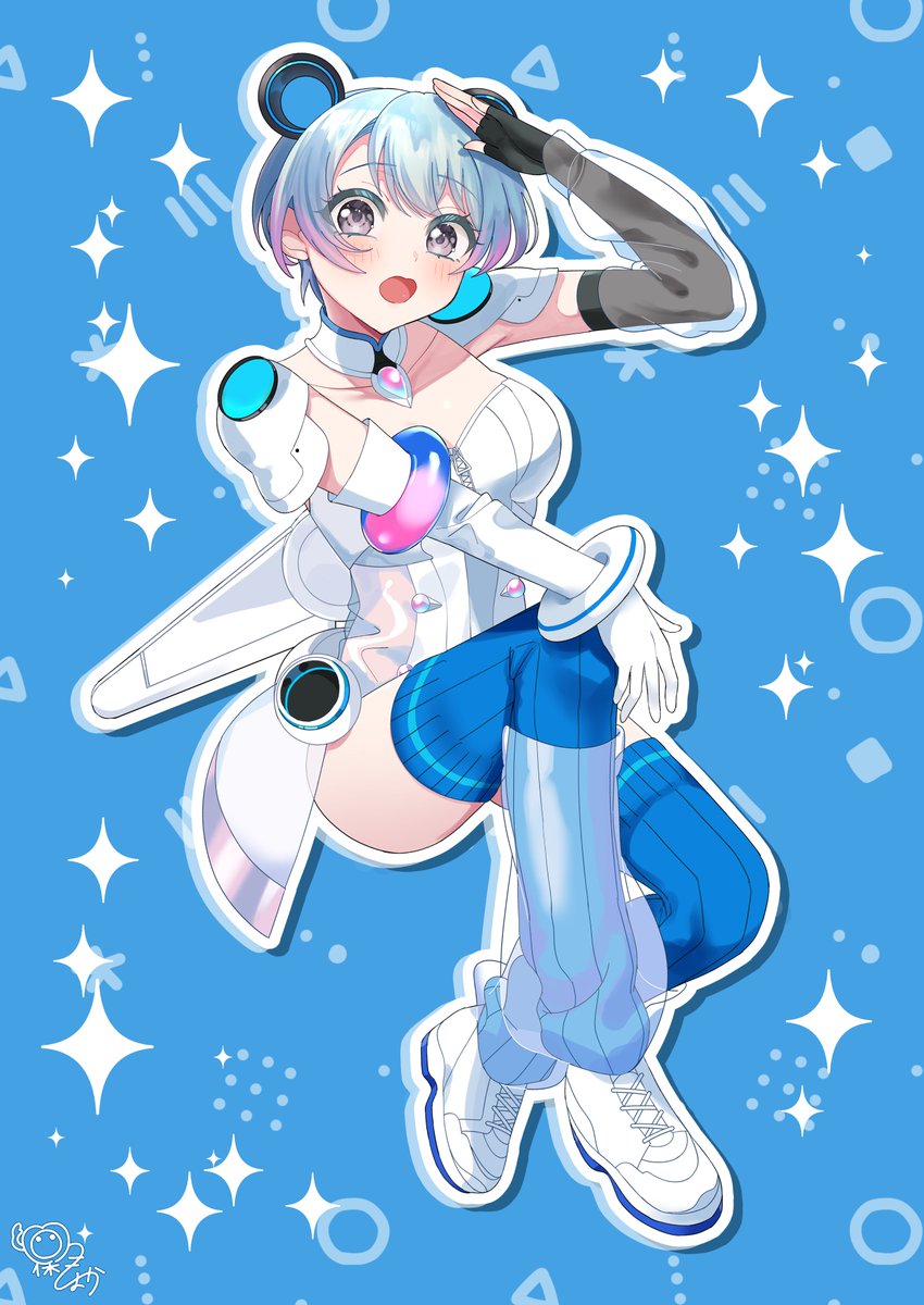 峰月律ちゃん🐻🎸

#りつみて #bandoriart #バンドリキャラ全員描く 