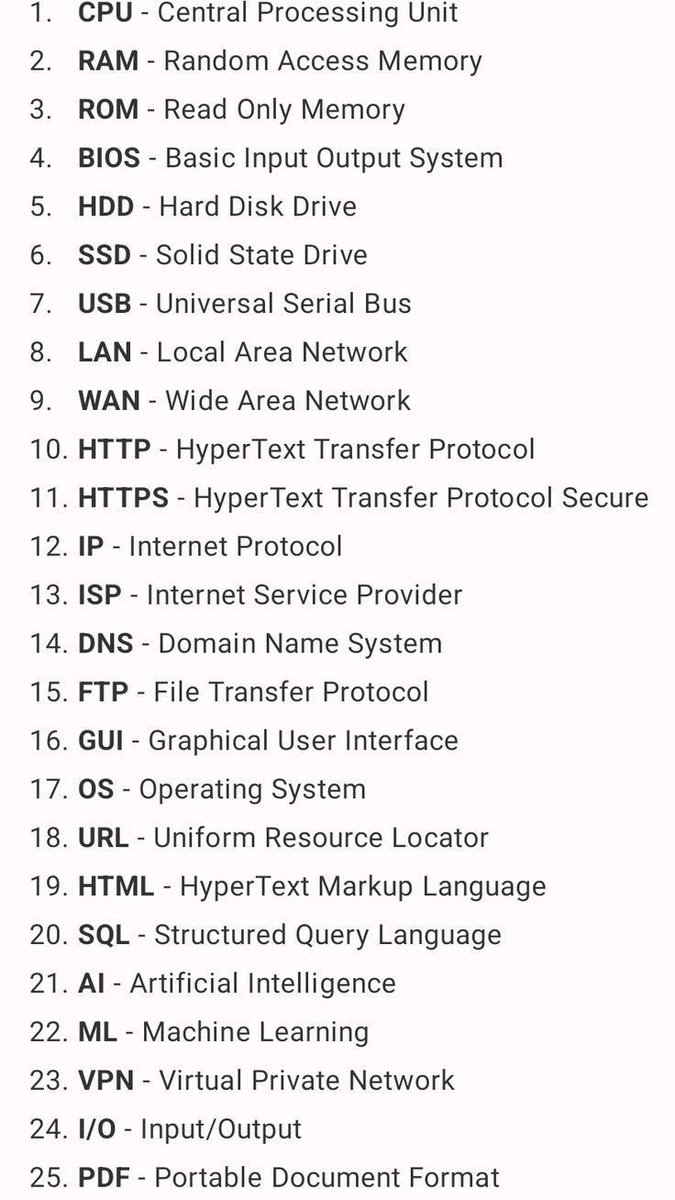 Know Your Computer 💻 tweet media