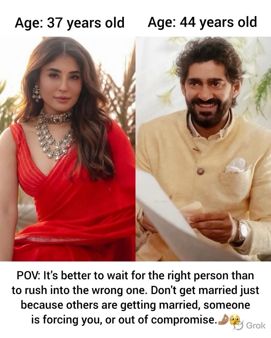 LoveWizard_Paro's tweet photo. Some examples set right ✅

Kritika Kamra
#HitchedorDitched https://t.co/VvmrXBhHJF