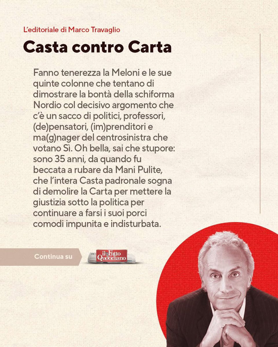 Marco Travaglio tweet media