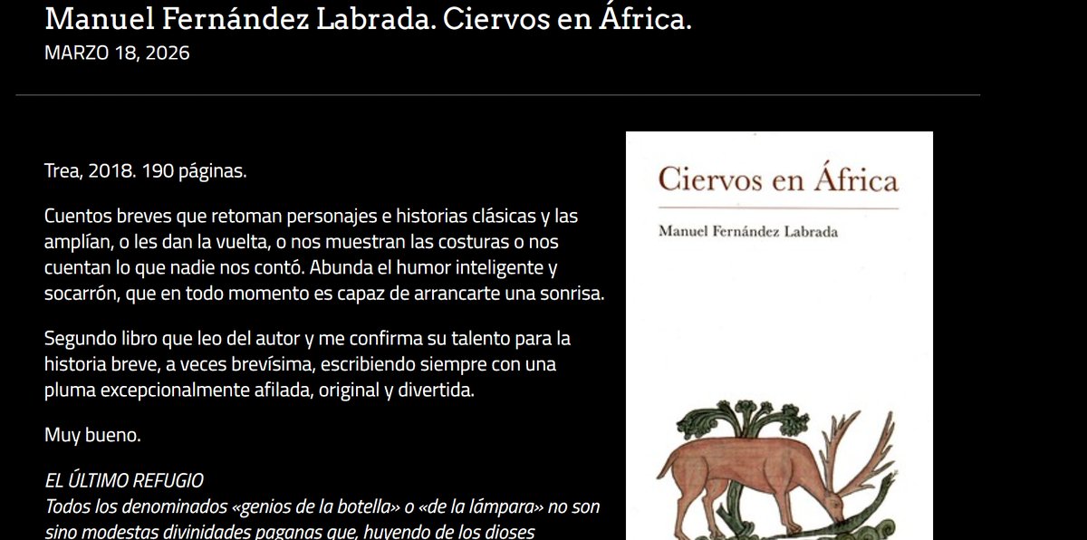 Manuel Fernández Labrada tweet media