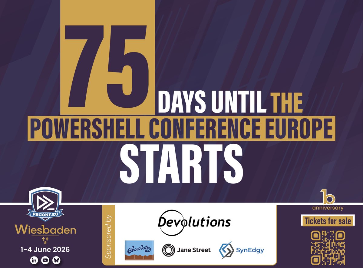 PSConfEU tweet media