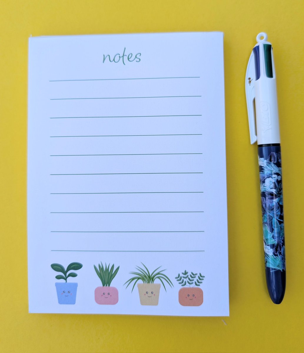 andrealem's tweet image. Cute new happy houseplant notepads now in my shop 
Perfect for a plant lover 🪴
etsy.com/uk/listing/447…

#earlybiz #notepads #plants #stationery #wednesdaymorning