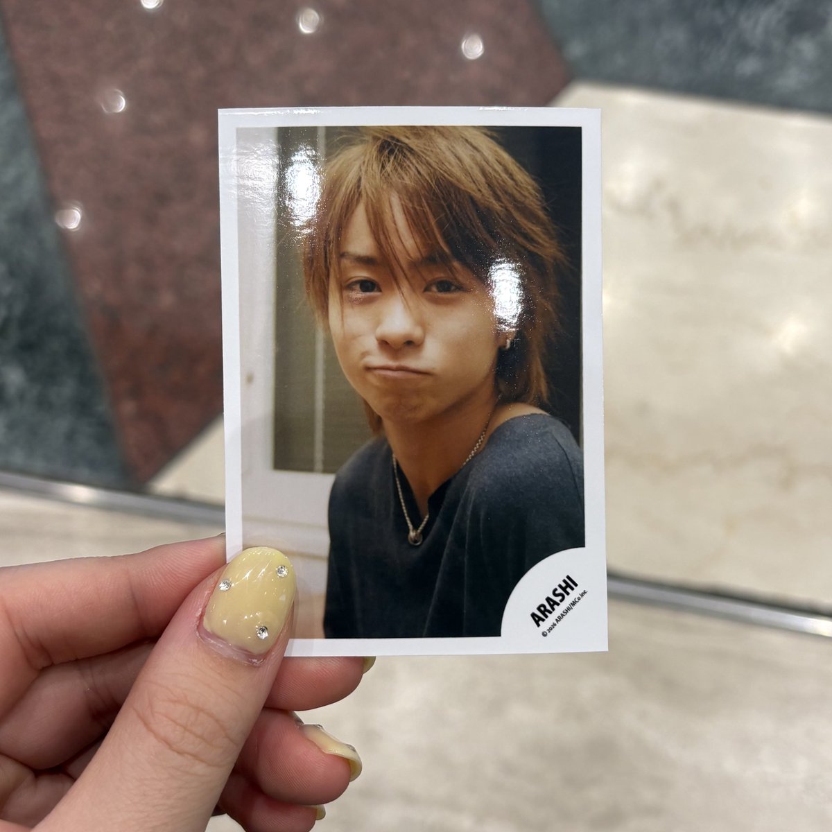 a__50617's tweet photo. ファミクラストア行って平成女子の初恋翔くんをゲットしてきた♩
 #嵐 #櫻井翔 https://t.co/oT9F4jItUI