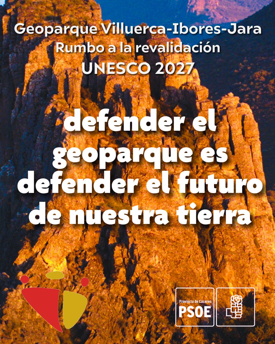 PSOE provincia de Cáceres tweet media