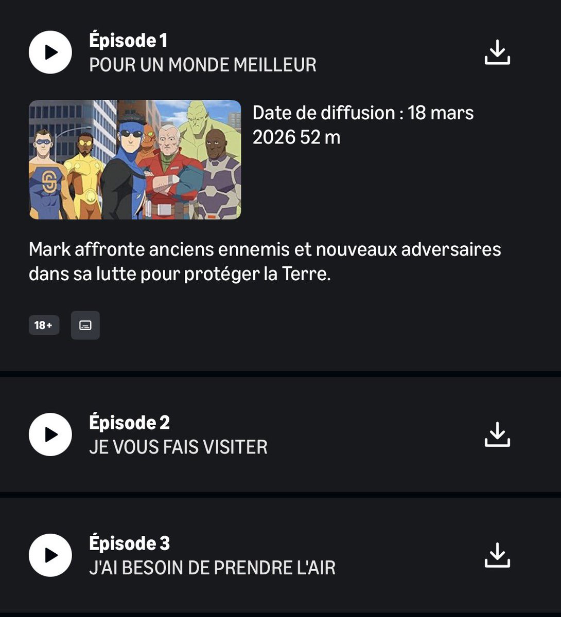 Invincible 🇫🇷 tweet media