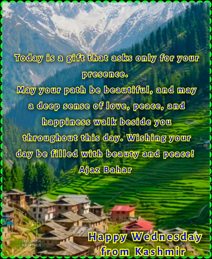 Happy Wednesday to everyone 🙏 wishing you all a peaceful middle of the week 🙏🥰❤️