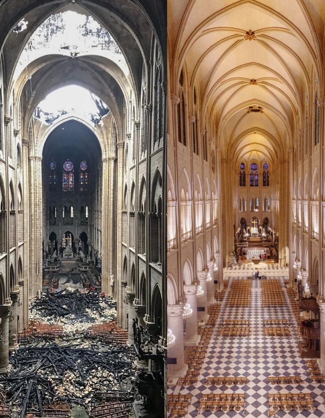 PerseusLeGrand's tweet photo. Après 5 années d’un chantier absolument gigantesque…

Notre-Dame de Paris rouvrait ses portes les 7 et 8 décembre 2024 ! https://t.co/1it0Orn4vL