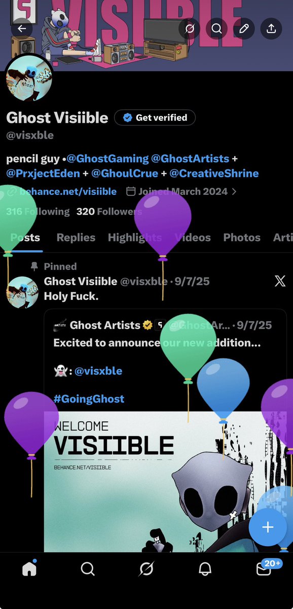 Ghost Visiible tweet media