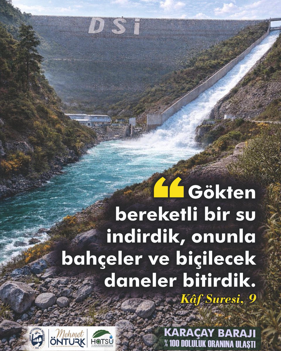 Hatay Su ve Kanalizasyon İdaresi Genel Müdürlüğü tweet media
