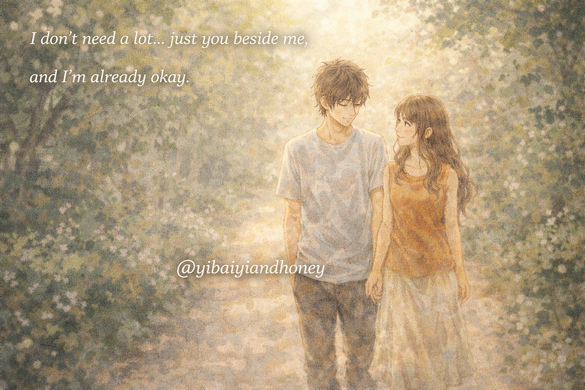 yibaiyiandhoney's tweet image. #LoveLanguages #惚気