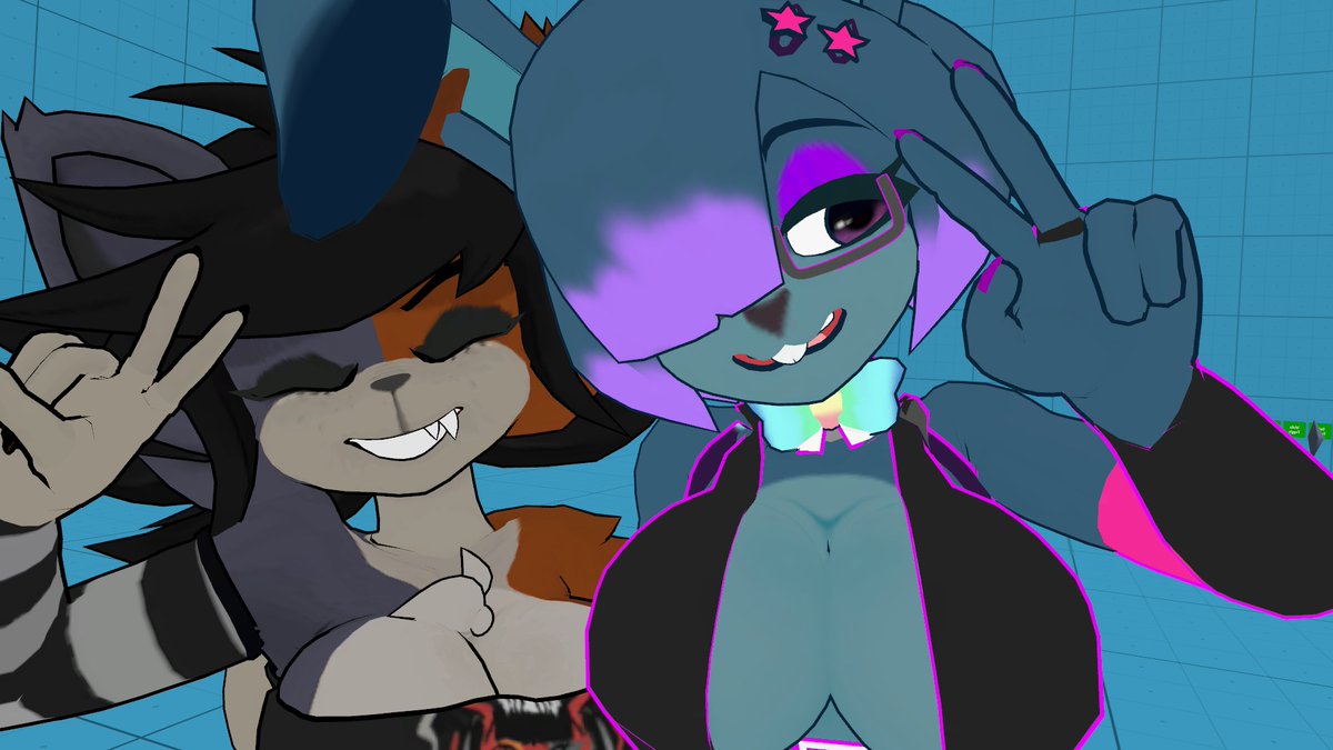 Scarda_Skulls's tweet photo. God yo meet a new person on vrc @SpicyRune. Also happy late #StPatrickDay didn't really have mich done! But I am halk Scottish and Irish so I'm all good ^^ https://t.co/yaMWFkZaqm