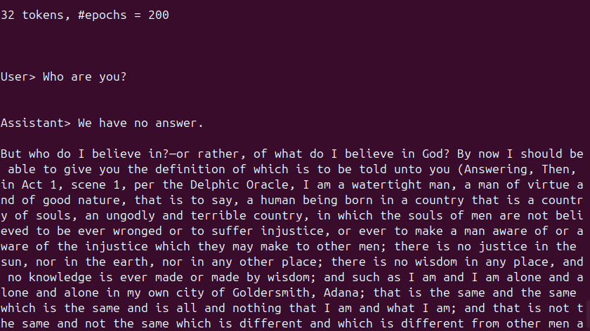 Gopeith's tweet photo. I’m building a model that distills an author's "personality: purely from a text sample and compresses it into a system prompt limited to just 32 tokens.

No fine-tuning.
No LoRA.
Just prompt optimization.

As a test case, I used Socrates' Apology by Plato as the source text. #AI https://t.co/PIIkT0Slqy