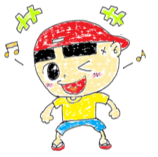 小学生が描いてくれたイラストを模写。
のびのび描いている。楽しく描いている。
自分もそうありたい。