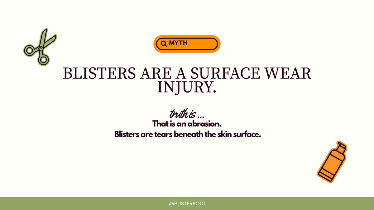 Blister Prevention tweet media