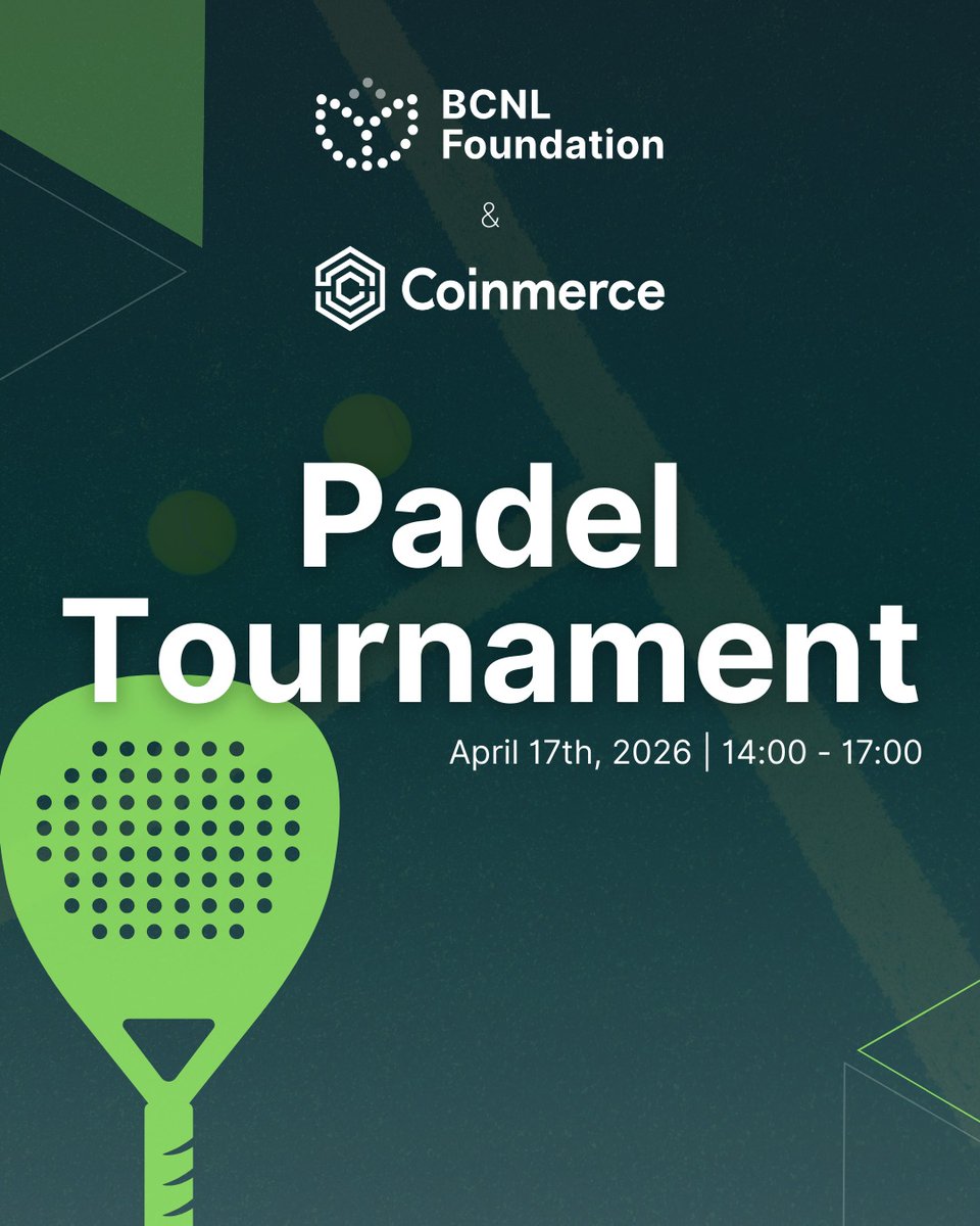 BCNL Foundation (Blockchain Netherlands) tweet media