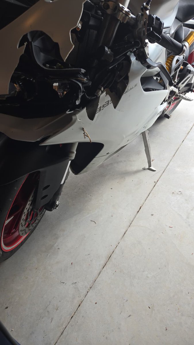 isinternets's tweet photo. life update, flying off your bike at 80mph mid wheelie is not a fun experience, but we back on two https://t.co/IPndTIoKD5