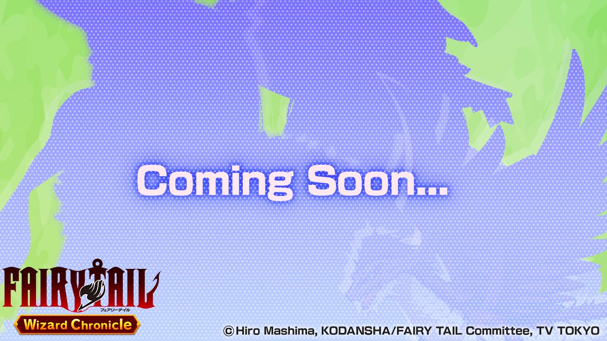 FAIRY TAIL Wizard Chronicle (Official) tweet media