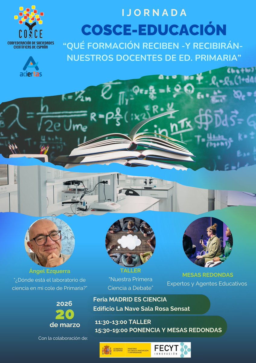 Confederación de Sociedades Científicas de España tweet media