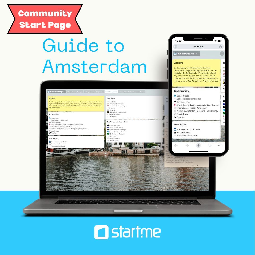 Start.me tweet media