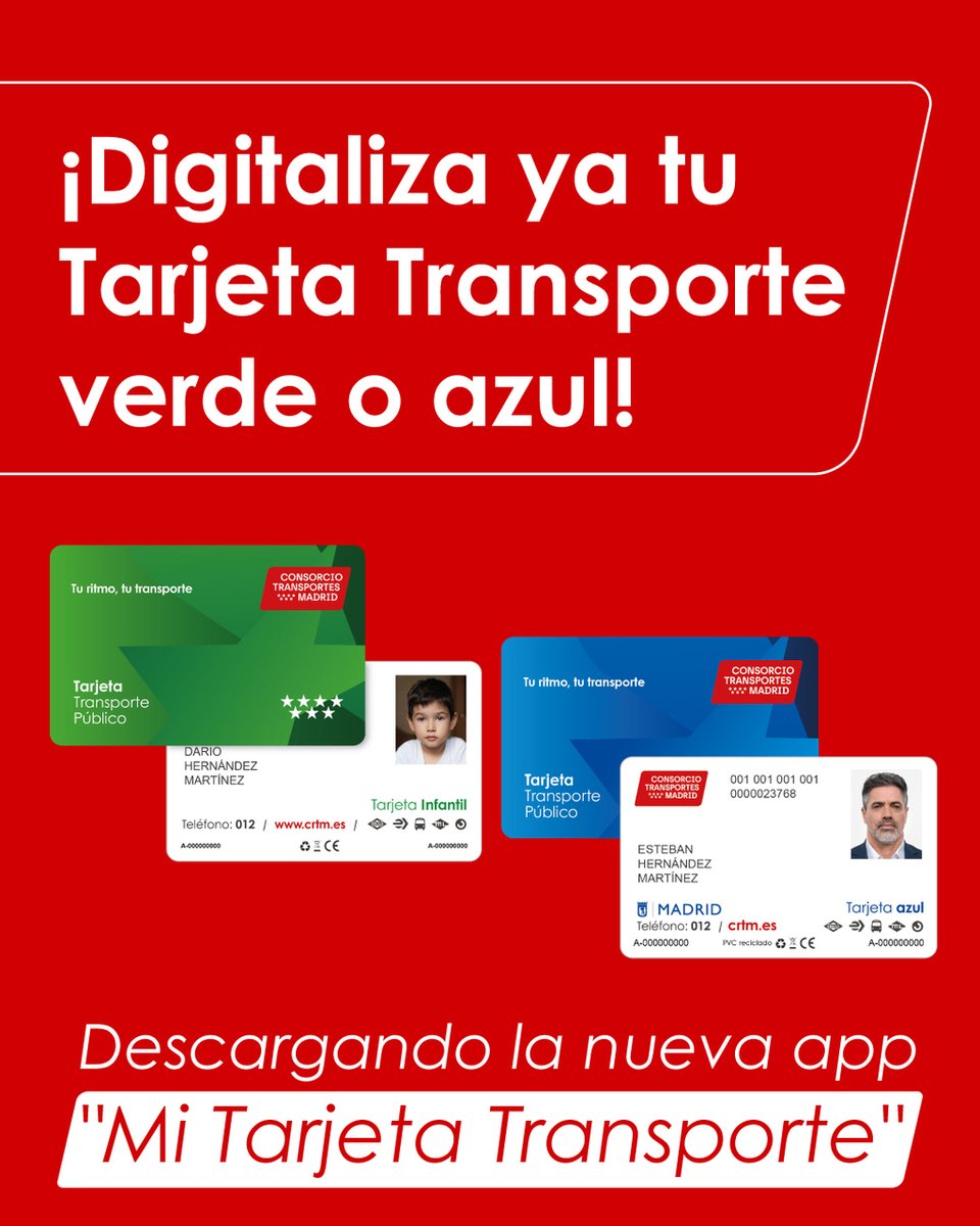 Consorcio Regional de Transportes de Madrid tweet media