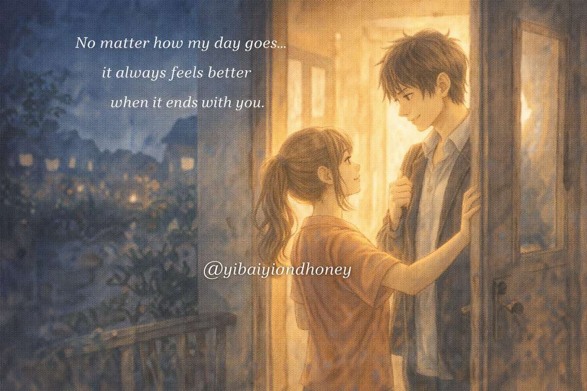 yibaiyiandhoney's tweet image. #LoveLanguages #惚気