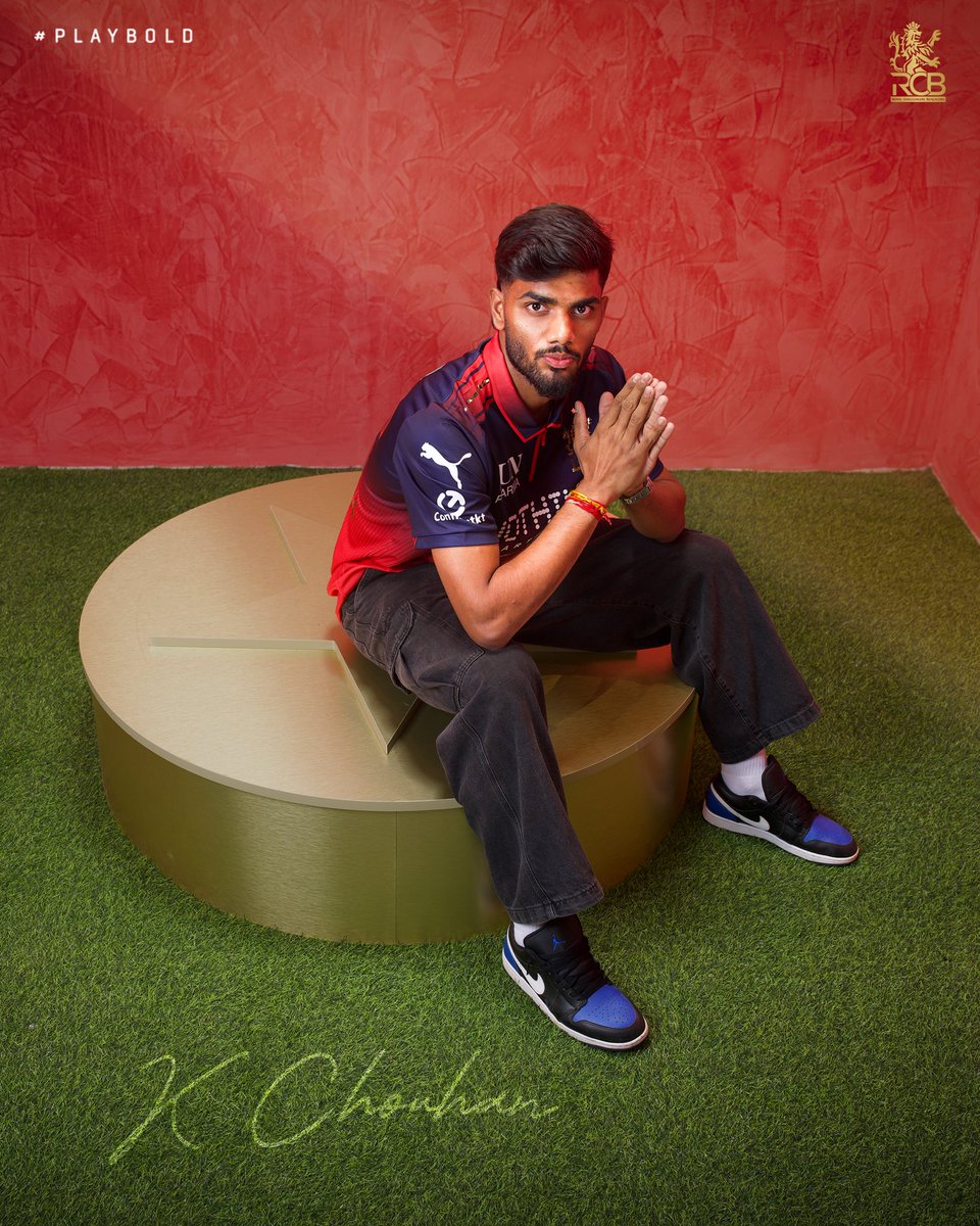 𝗨𝟭𝟵 𝗪𝗖 𝗪𝗶𝗻𝗻𝗶𝗻𝗴 𝗖𝗵𝗮𝗺𝗽 𝗶𝗻 𝘁𝗵𝗲 𝗵𝗼𝘂𝘀𝗲🌟🏆

You've knocked one milestone off your list. Now, it's time for the other one, Kanishk! 👊🔥

#PlayBold #ನಮ್ಮRCB