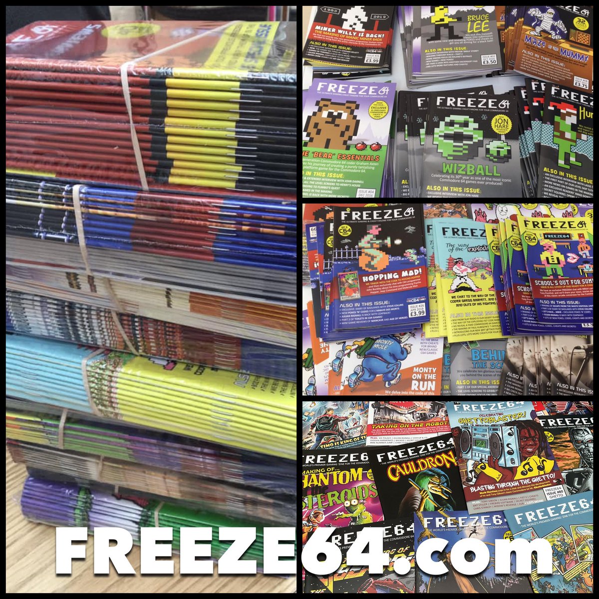 Vinny Mainolfi | FREEZE64.com | Commodore 64 tweet media