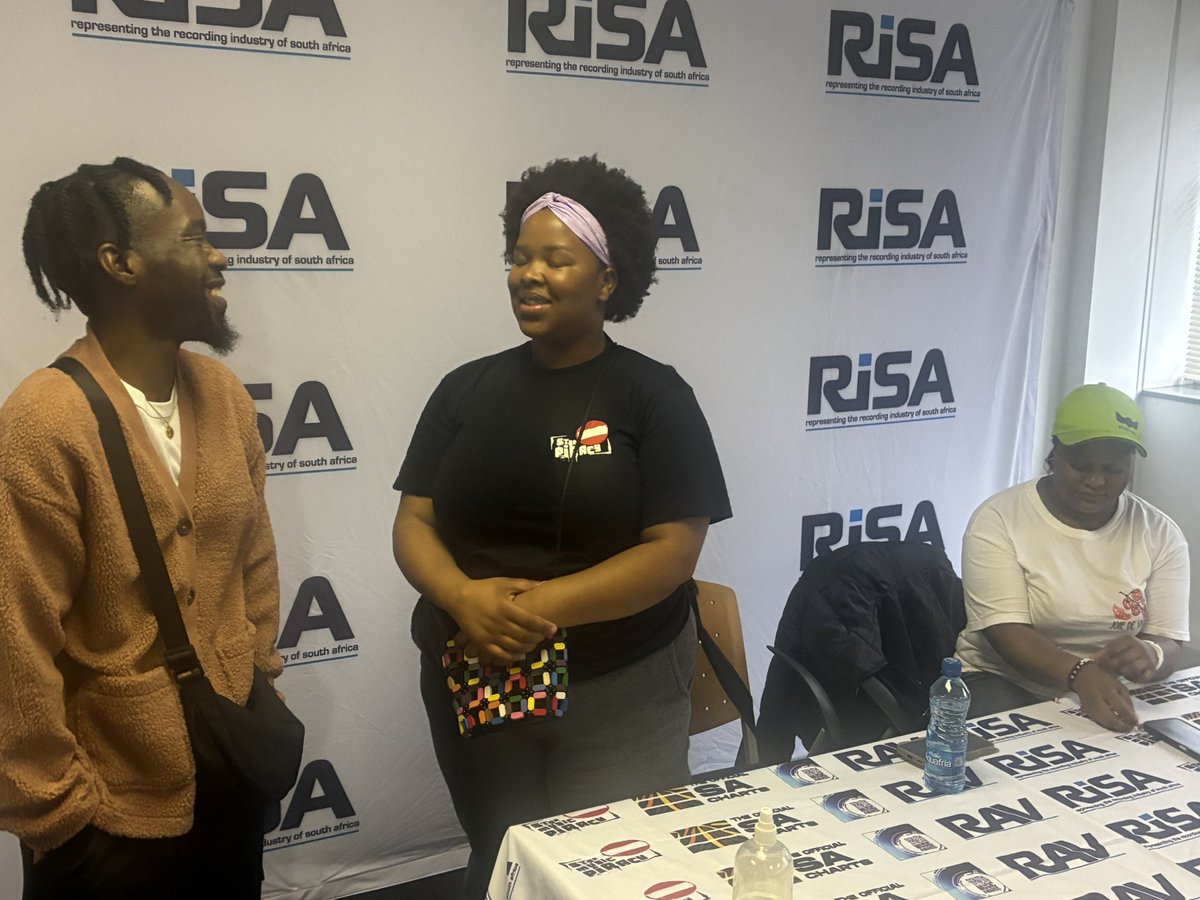 RiSARAV's tweet image. Please visit the RiSA table today at The Digital Distribution Workshop

18 March 2026 • 9:00AM
SAMRO PLACE 20 De Korte St.
Braamfontein, Johannesburg

#RiSA #SAMRO #SAACYF #SAMPRA