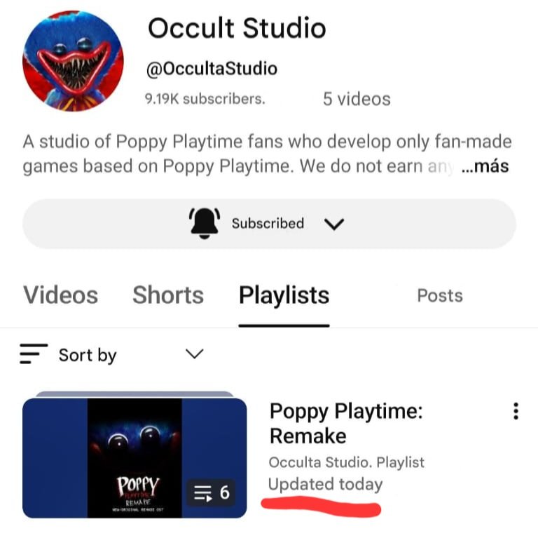 Poppy Playtime: Remake - UPDATES tweet media