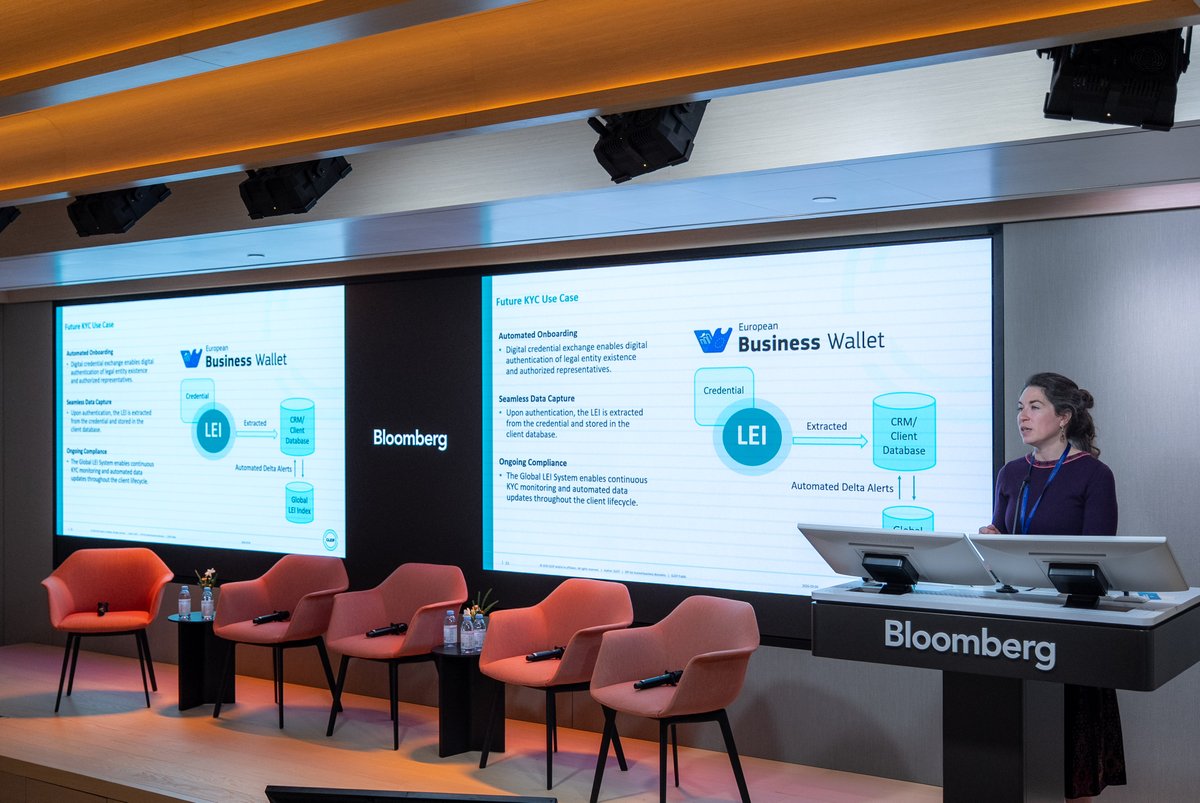 Global Legal Entity Identifier Foundation (GLEIF) tweet media