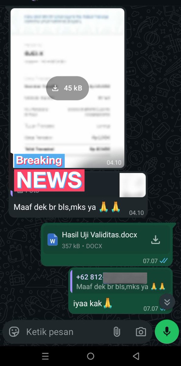 qrdata's tweet photo. TESTIMONI💯
89. Uji Validitas
👇🏻
Open tiap hari joki analisis data https://t.co/u9uAkDuAZv

#Jokiskripsi #zonauang #zonajajan️️ #jokitugas https://t.co/LGjXJX77ti