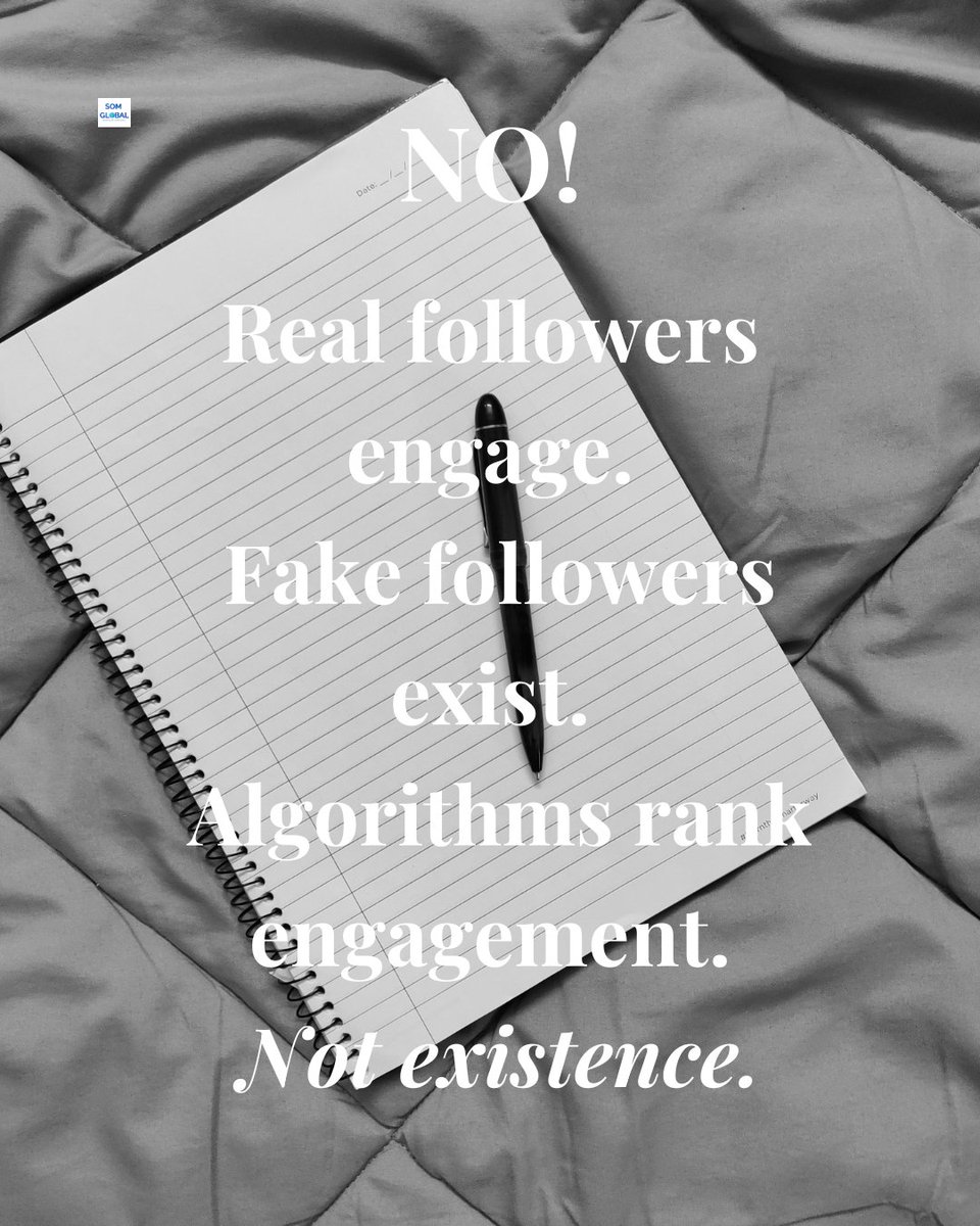 somglobalco's tweet image. Before you buy followers, read this.

#FakeFollowers #BrandTips #OrganicReach #SocialMediaMarketing #MarketingTips