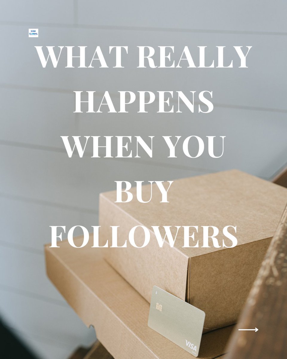 somglobalco's tweet image. Before you buy followers, read this.

#FakeFollowers #BrandTips #OrganicReach #SocialMediaMarketing #MarketingTips