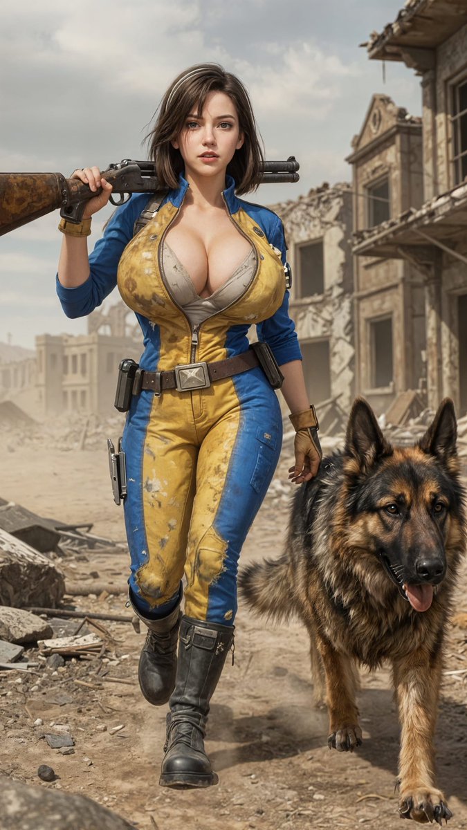 Kaitie_Stable's tweet image. 💙💛 #WastelanderWednesday by 
@bluebunny996, @k_ai_ros_2 &amp;amp; @theway2377
#AIIA #aiartist #AiArt #AIChallenge