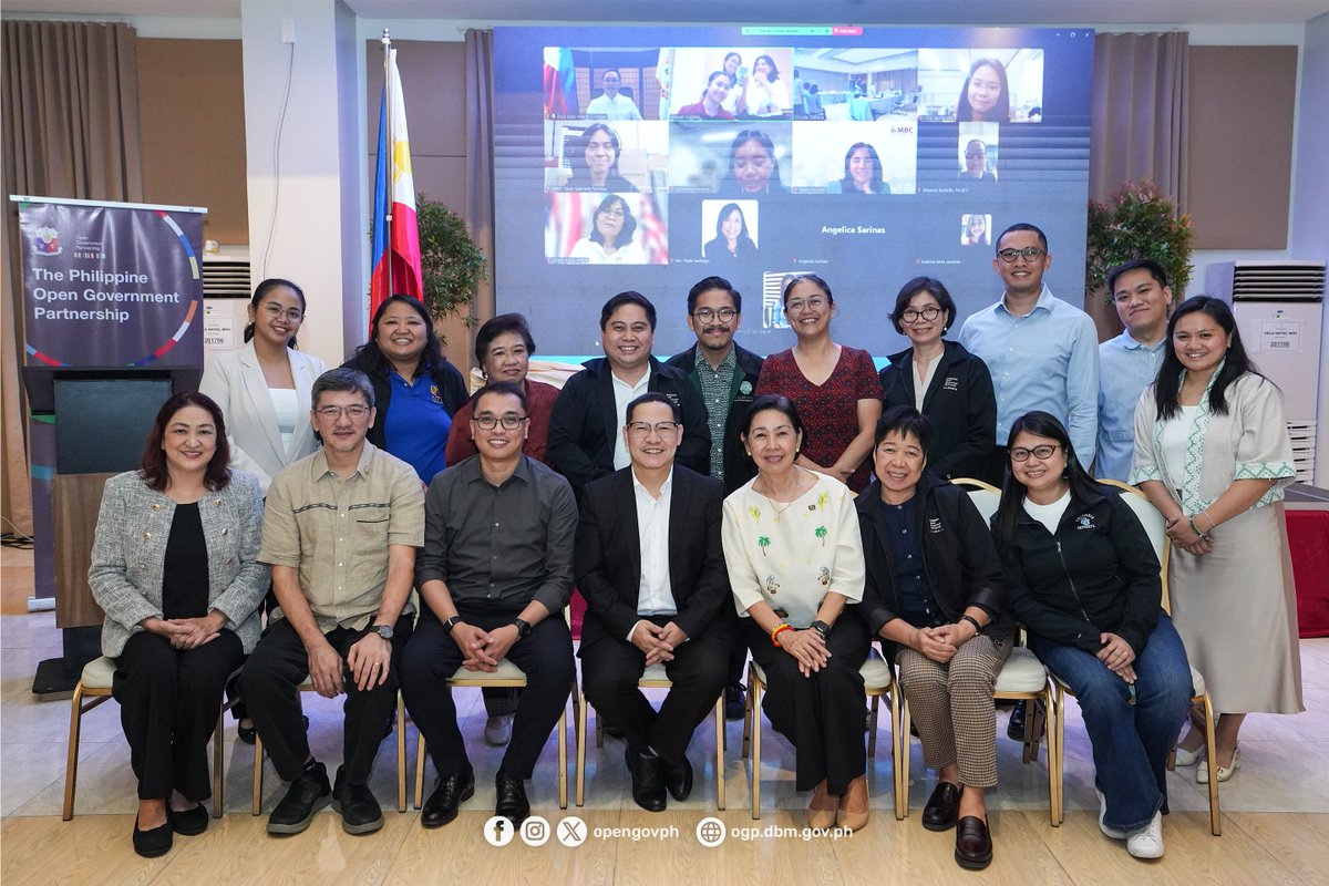 Philippine Open Government Partnership tweet media