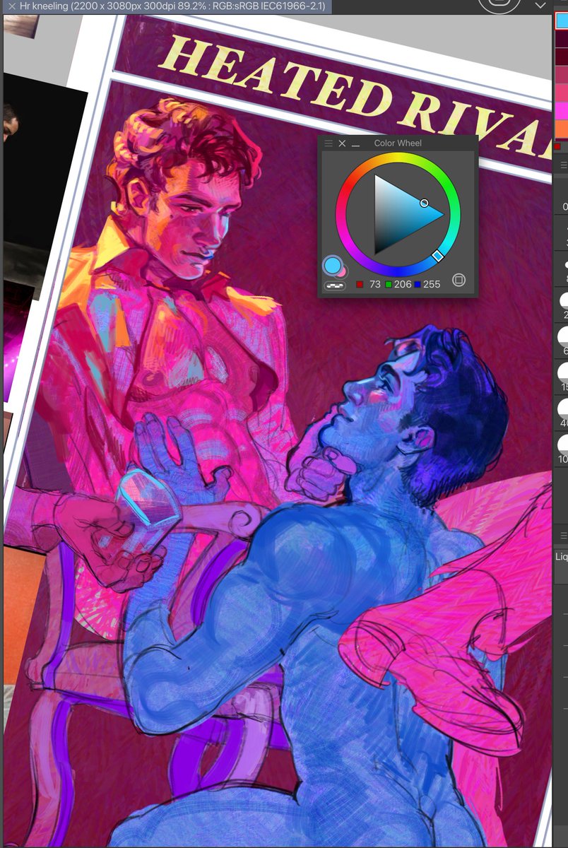 I love you Ilya but god it’s hard to draw you #heatedrivalry #hollanov