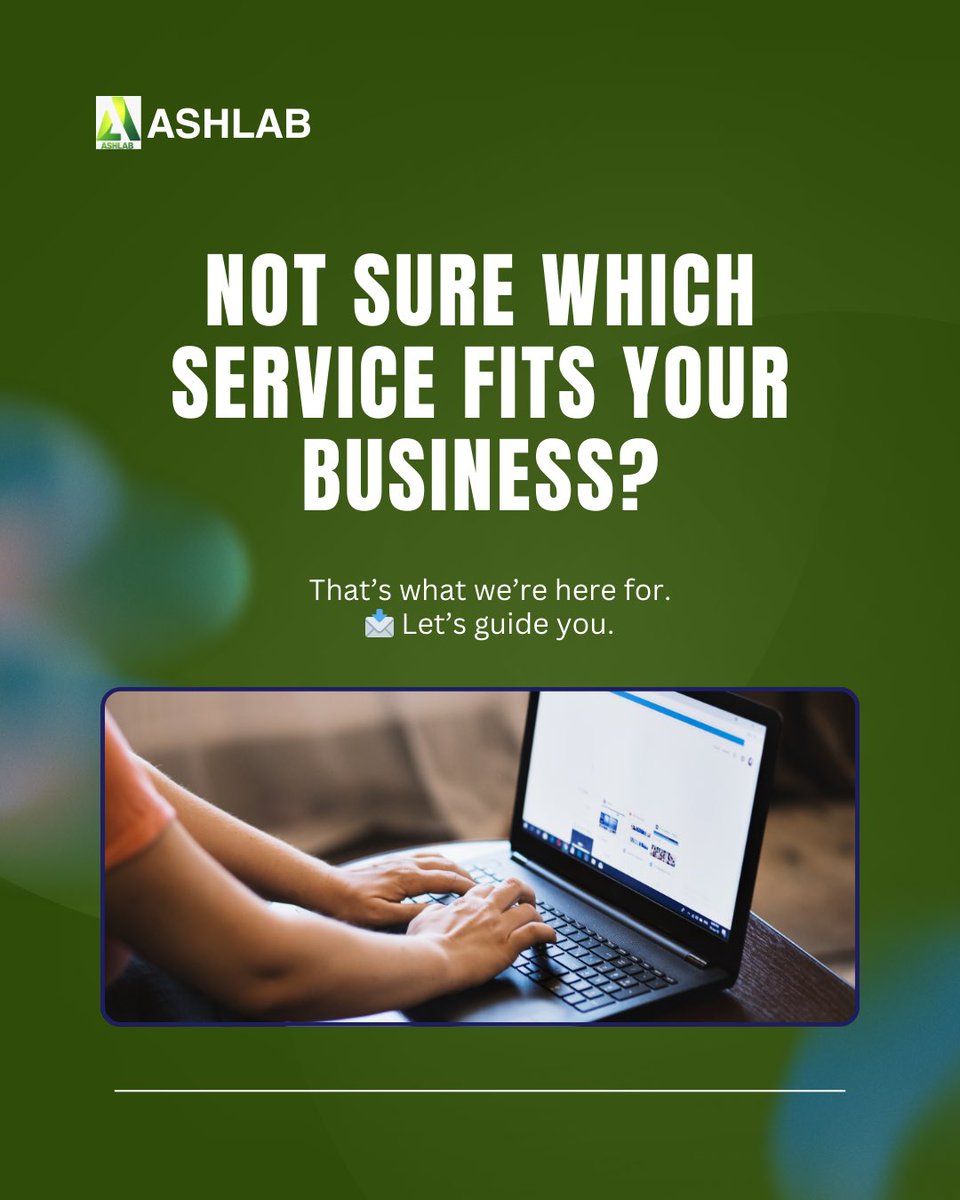 Ashlab_'s tweet photo. At Ashlab, we help businesses grow through SEO, cybersecurity, and cloud integration - making sure your systems run efficiently and your business stays visible online.
Ready to take your business to the next level?
Send us a direct message to get started https://t.co/8WtsyerZ8O
