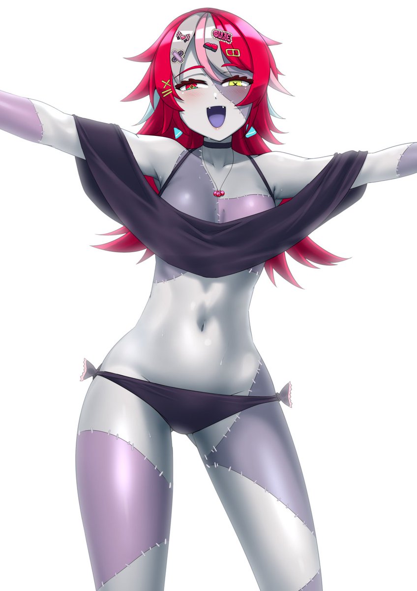 I think I got the meta guys, if you want to summon Kureiji Ollie, just make a down bad fan art of her and then use the hashtag #graveyART 😳👍